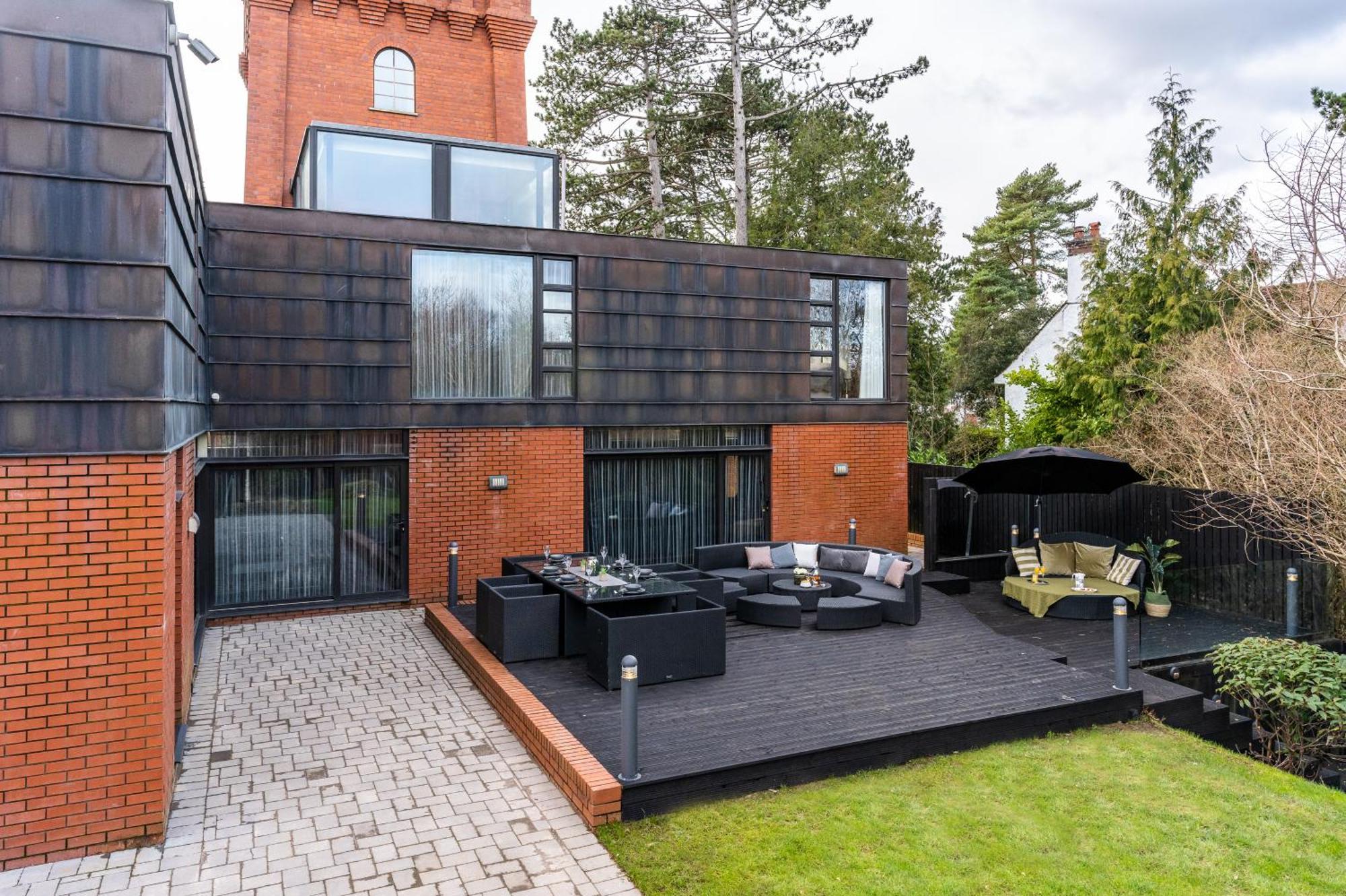 Luxury Water Tower I Roof Bar I Cinema Villa Cardiff Dış mekan fotoğraf